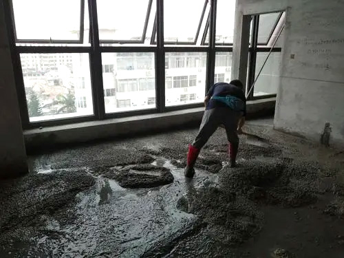 侧壁回填室内垫层应用